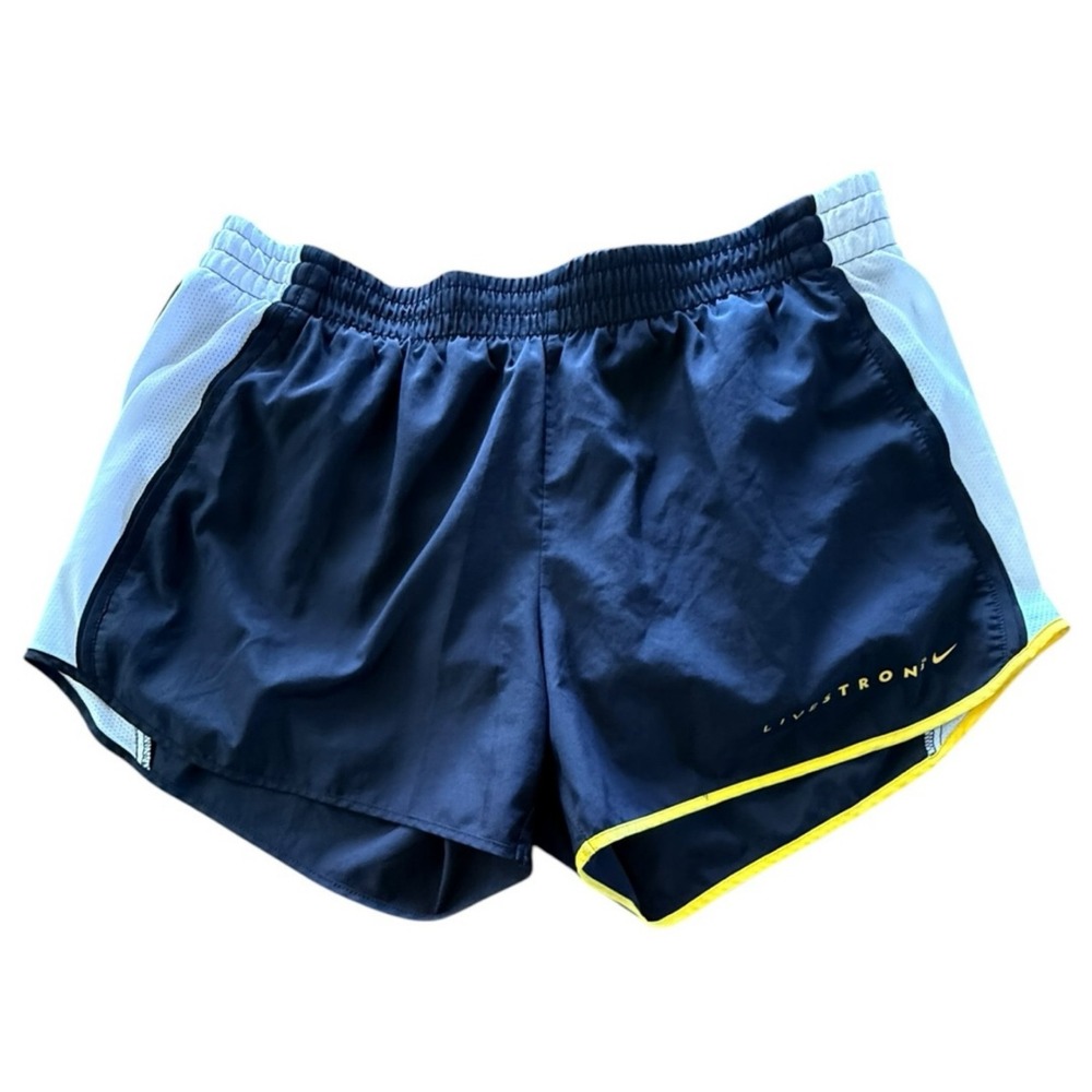 Nike Dri Fit‎ Womens Large Black Running Shorts Lined Athletic Gym
